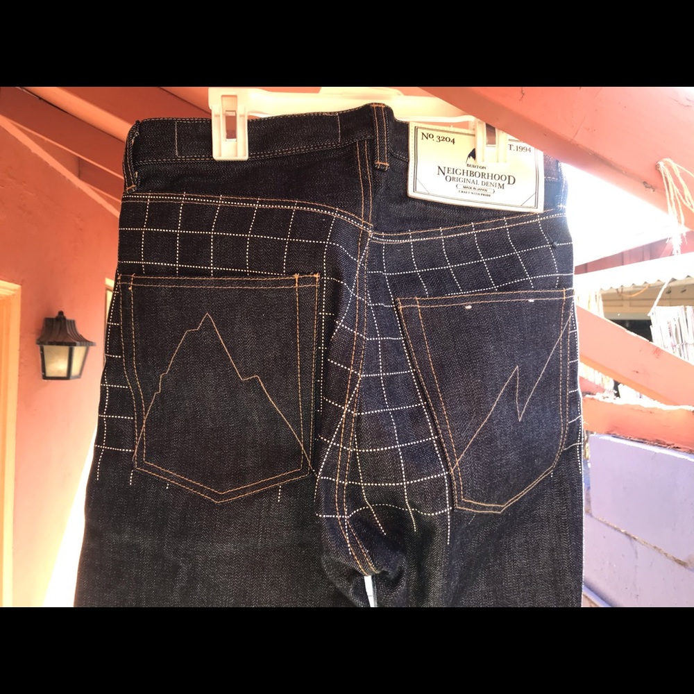 Neighborhood x Burton Japanese exclusive Raw Denim
